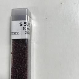 Lot of Matte Transp Mauve Beads