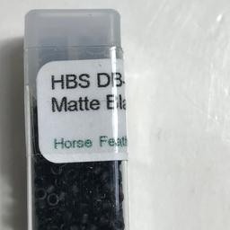 Lot of Matte Black Beads