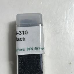 Lot of Matte Black Beads
