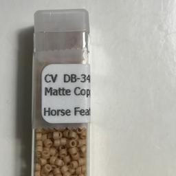 Lot of Silver Lined Gold Crystal: Matte OP LT Terracotta Luster: Matte Copper: DBM-42 Beads