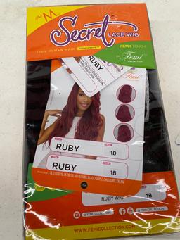 Lot of 15 Various Wigs
