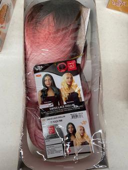 Lot of 22 Various Wigs