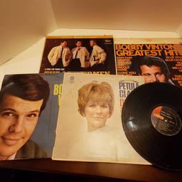 Classic Record Albums, Bobby Vee, Petula Clark, Bobby Vinton and The Lettermen