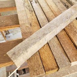 Bundle of 30 Wood Rough Cut Sticks For Crafts or Repurposing