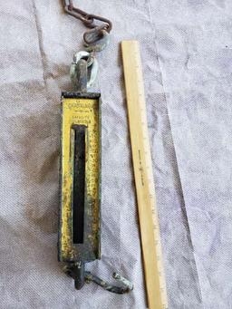 Vintage Chatillon Scale, 100 Lbs Capacity