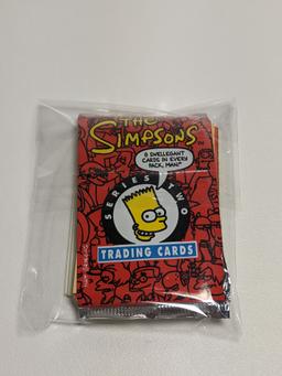 Lot of The Simpsons TV Show Trading Cards