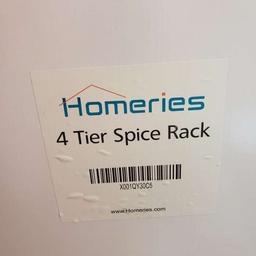 New 4 Tier Chicken Wire Spice Rack