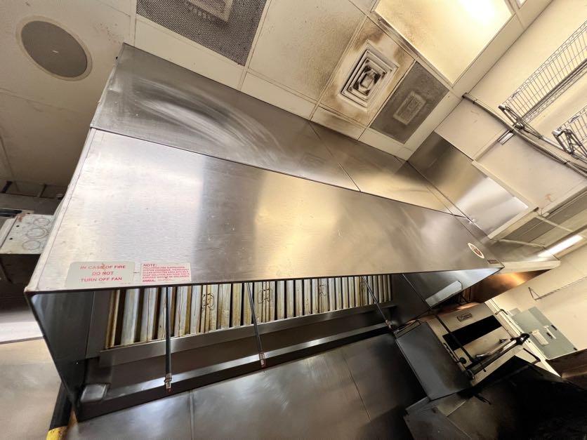 Stainless Steel CaptiveAire Restaurant Hoods System