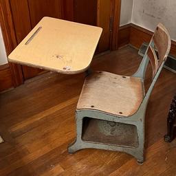 Vintage “American Desk, The Crusader” School Desk