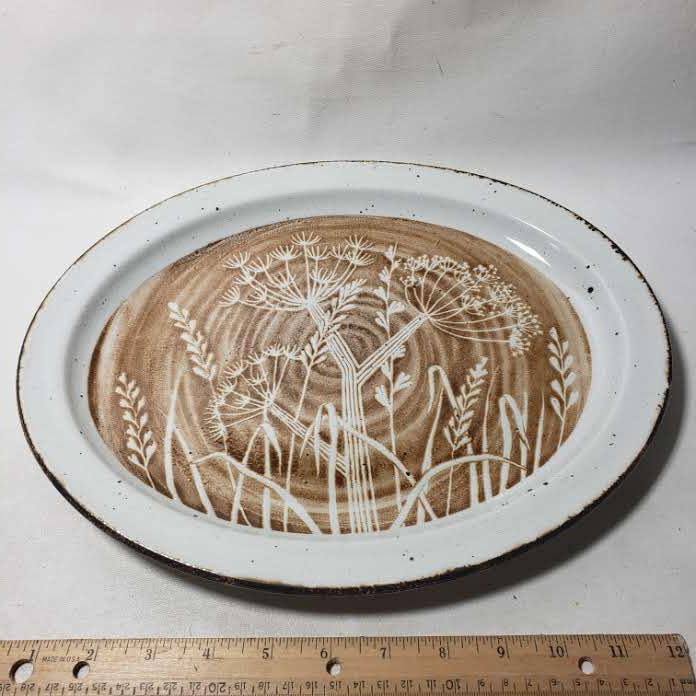 Stonehenge Midwinter Shady Lane Platter - Hard to Find