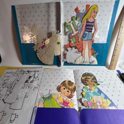 Lot of 1970's Paper Dolls
