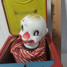 Vintage Jack In the Box “Jolly The Clown “