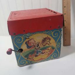 Vintage Jack In the Box “Jolly The Clown “