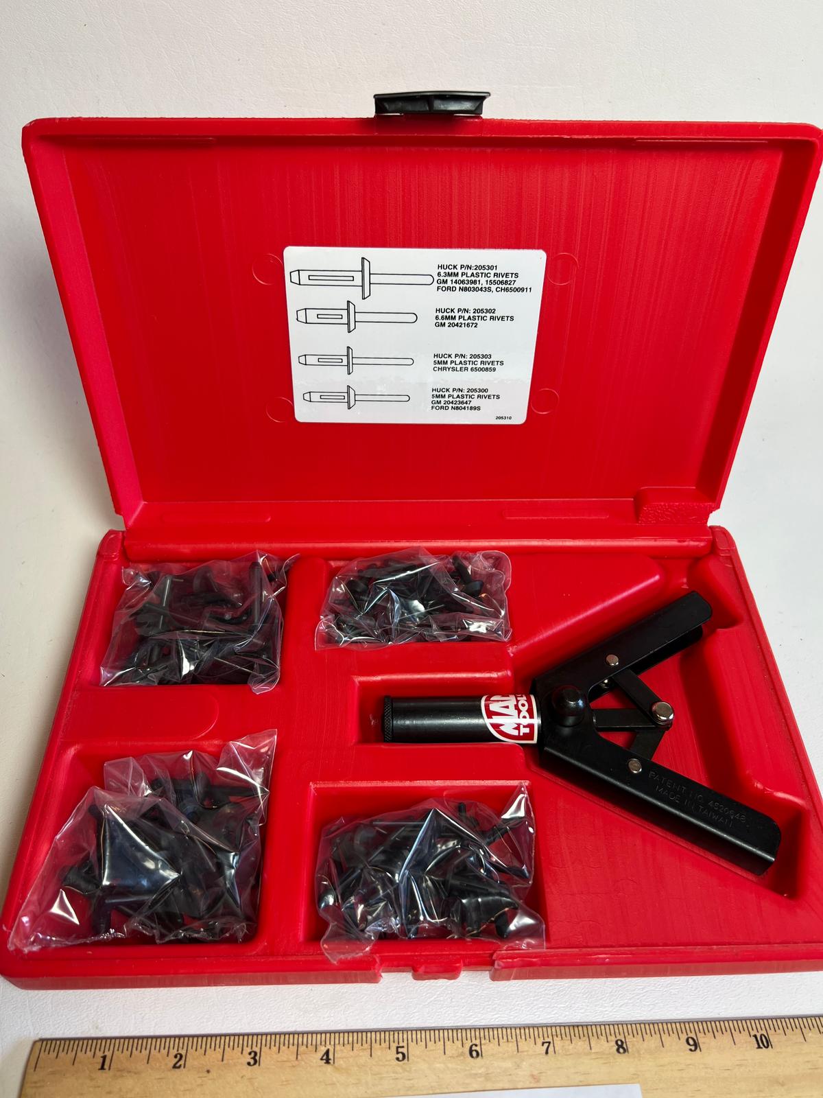 MAC Tools RG-75K Plastic Riveting Tool Kit