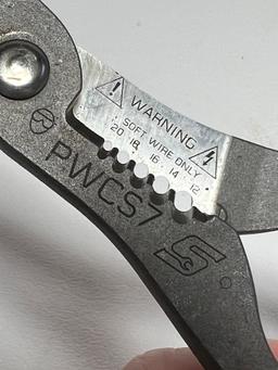 SNAP-ON Soft Grip PWCS7 Wire Stripper Cutter Crimper