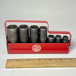 MAC Tools 7 Pc. 3/8” Drive SAE Deep Well Socket Set XT26