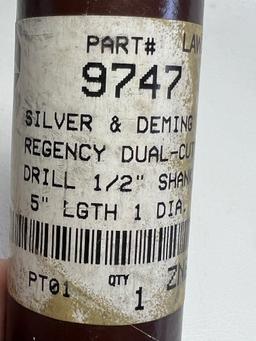 Silver & Deming Regency Dual-Cut 1/2" Drill Shank 5" Long