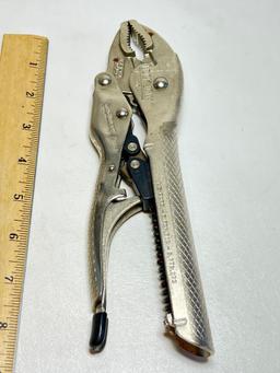 Lockjaw 10CJ 10" Curved jaw Self-Adjusting Locking Pliers