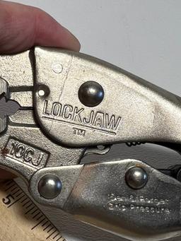 Lockjaw 10CJ 10" Curved jaw Self-Adjusting Locking Pliers