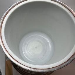 Copper Tone Insulated Stein Style Ice Bucket Made in Italy
