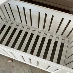 White Wooden Bench with Storage