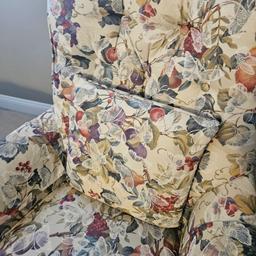 Upholstered Swivel Rocking Chair