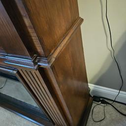 Electric Fireplace with Remote - Works