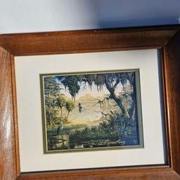 Lot of 2 Framed Prints
