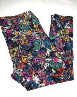 Multi-Color Pattern LulaRoe Leggings Size Tall & Curvy TC2 (18+)