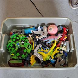 Tote of Mixed Toys