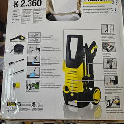 Karcher 1600 PSI Electric Pressure Washer with Right Angle Spray Wand - New in Box