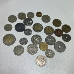 Lot of Various Foreign Coins