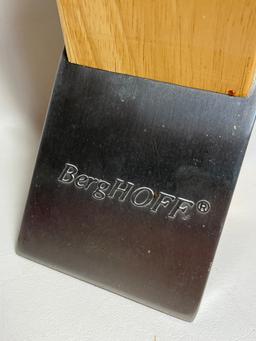 BergHOFF Knife Block with Knives & Scissors