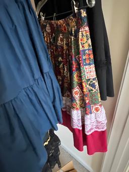 Closet Full of Square Dancing Outfits