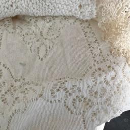 Large Lot of Doilies & Tablecloths