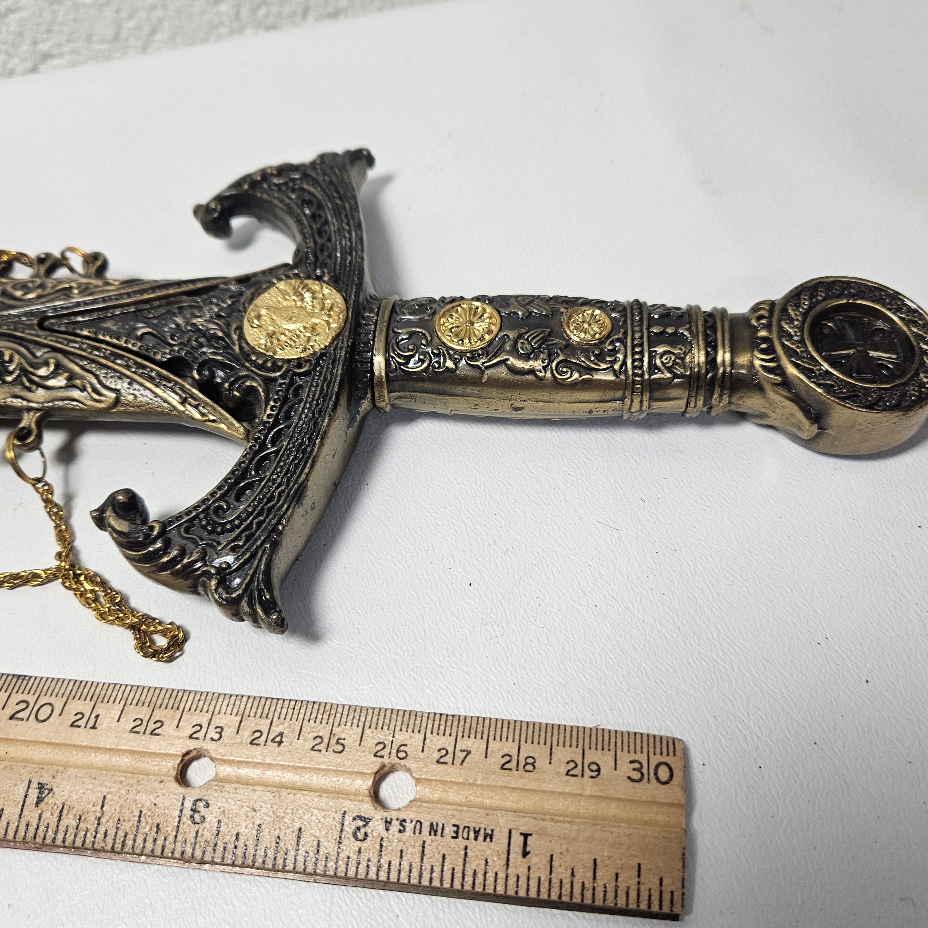 Fantasy Dagger with Metal Sheath