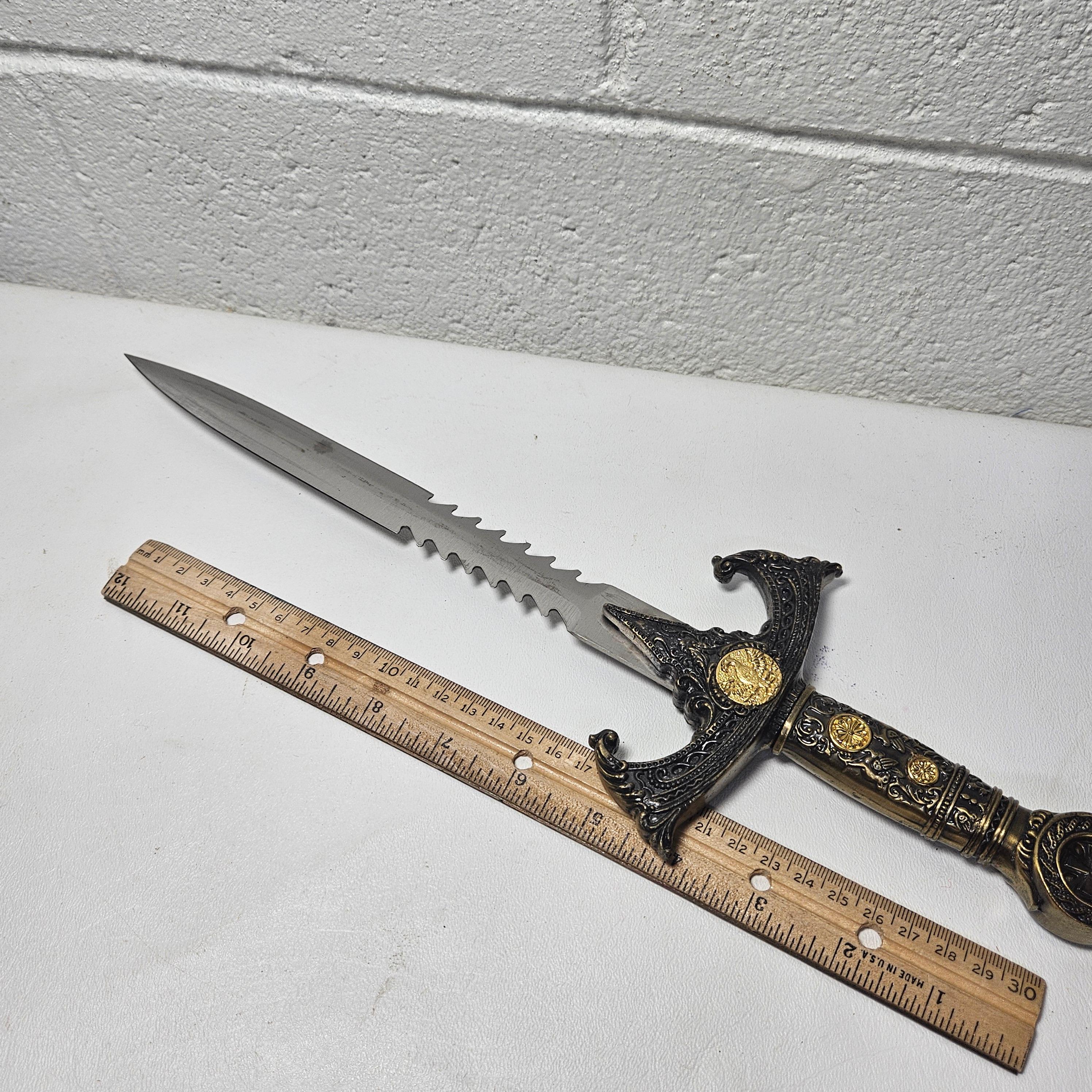 Fantasy Dagger with Metal Sheath