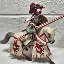 Lot of 2 Schleich Medieval Knights on Horses Toys