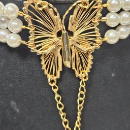 Custom Made Butterfly Choker Necklace