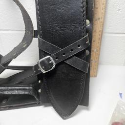 Leather Sword and Dagger Holster