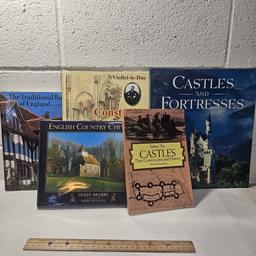 Lot of Assorted Castles and English Architecture Books