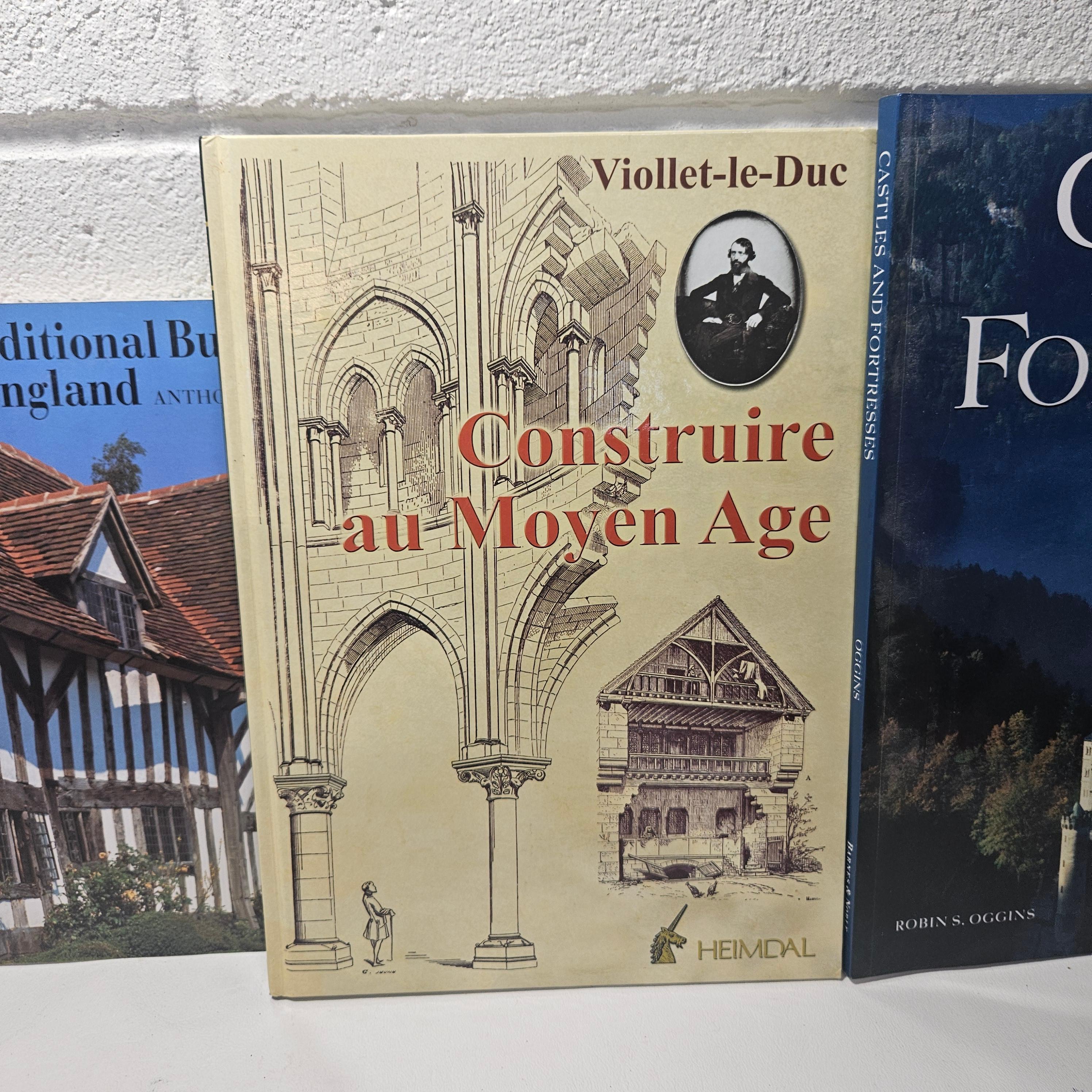 Lot of Assorted Castles and English Architecture Books