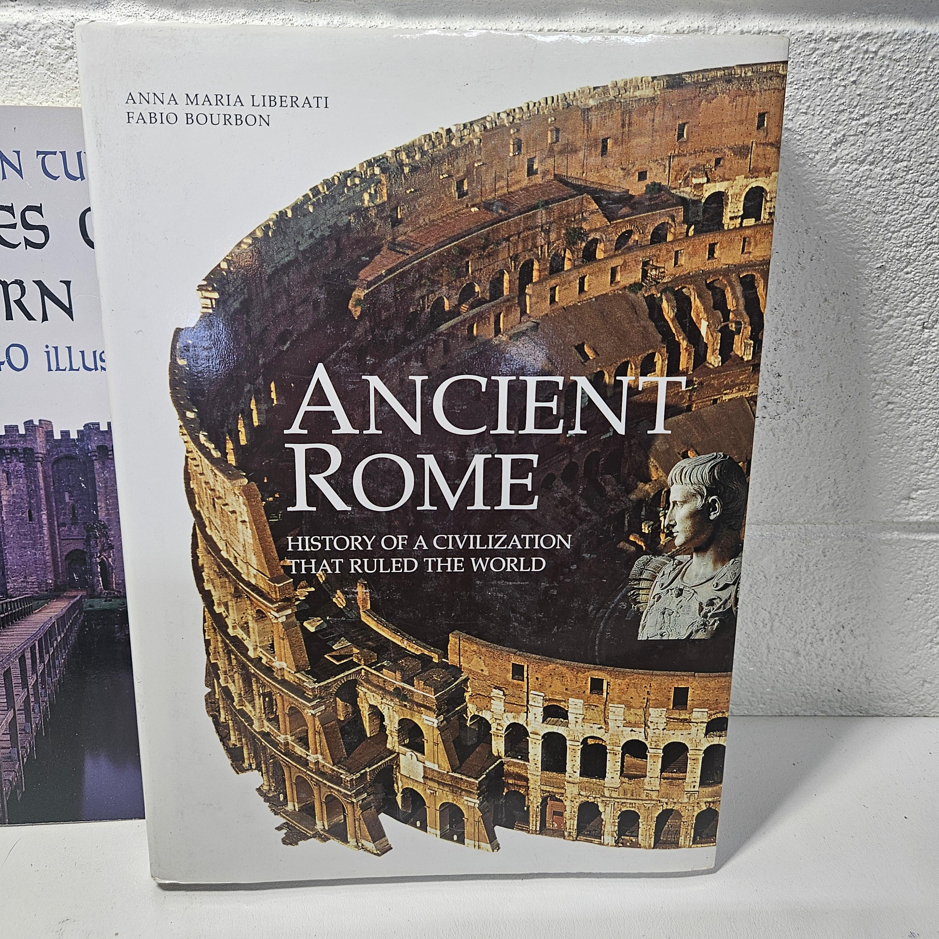 Lot of 3 Books, Ancient Rome, Ancient Egypt, Castles