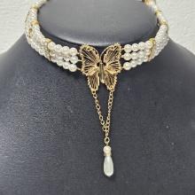 Custom Made Butterfly Choker Necklace