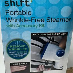Shift Portable Wrinkle-Free Steamer in Original Box