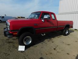1993 DODGE POWER RAM 250 4X4 EXT CAB PICKUP