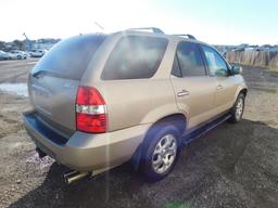 2001 ACURA MDX