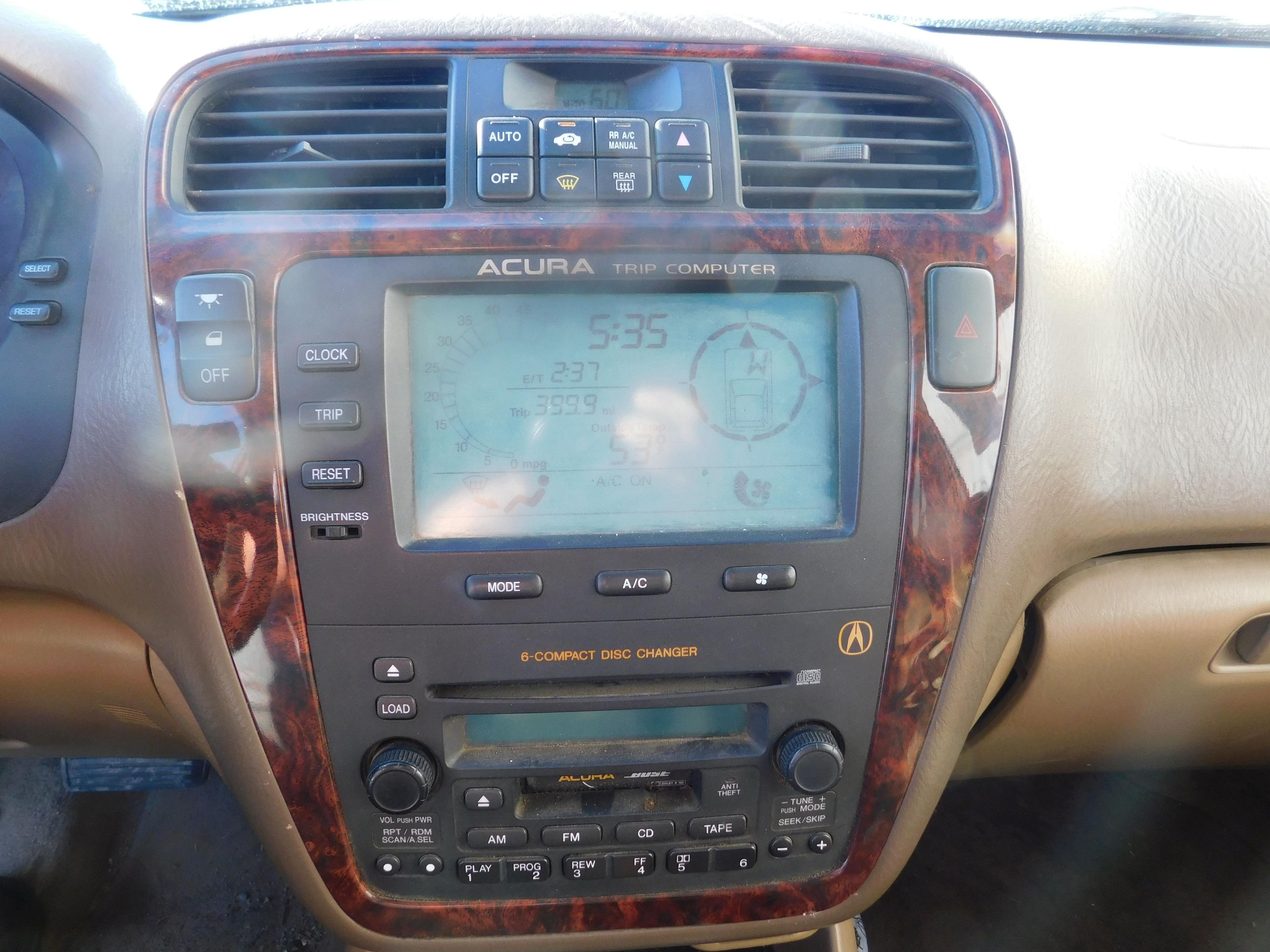 2001 ACURA MDX