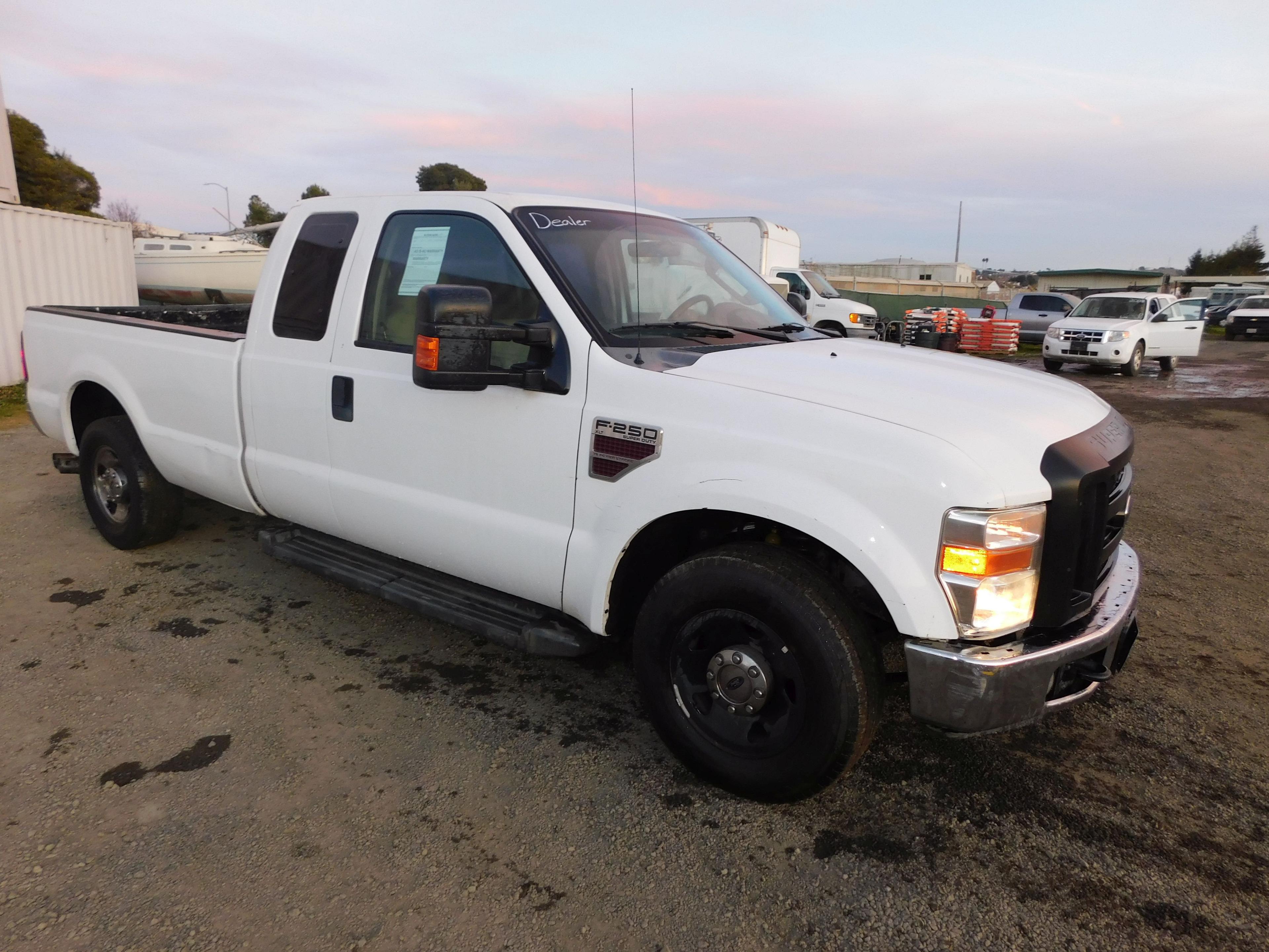 2008 FORD F-250 EXT CAB PICKUP