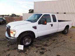 2008 FORD F-250 EXT CAB PICKUP